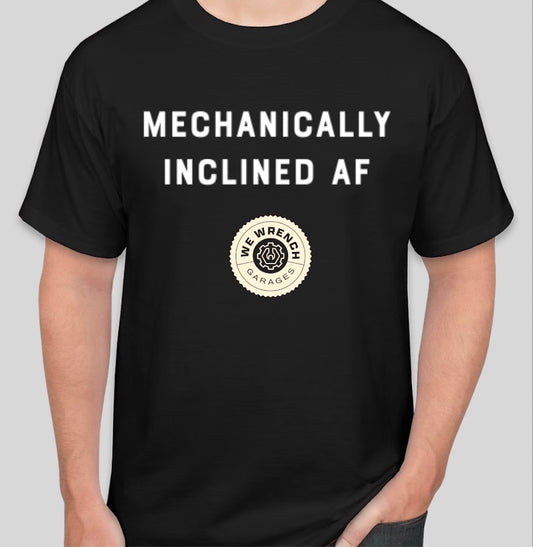 Mechanically Inclined AF Black T-Shirt